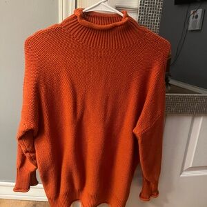 Men's Orange Sweater